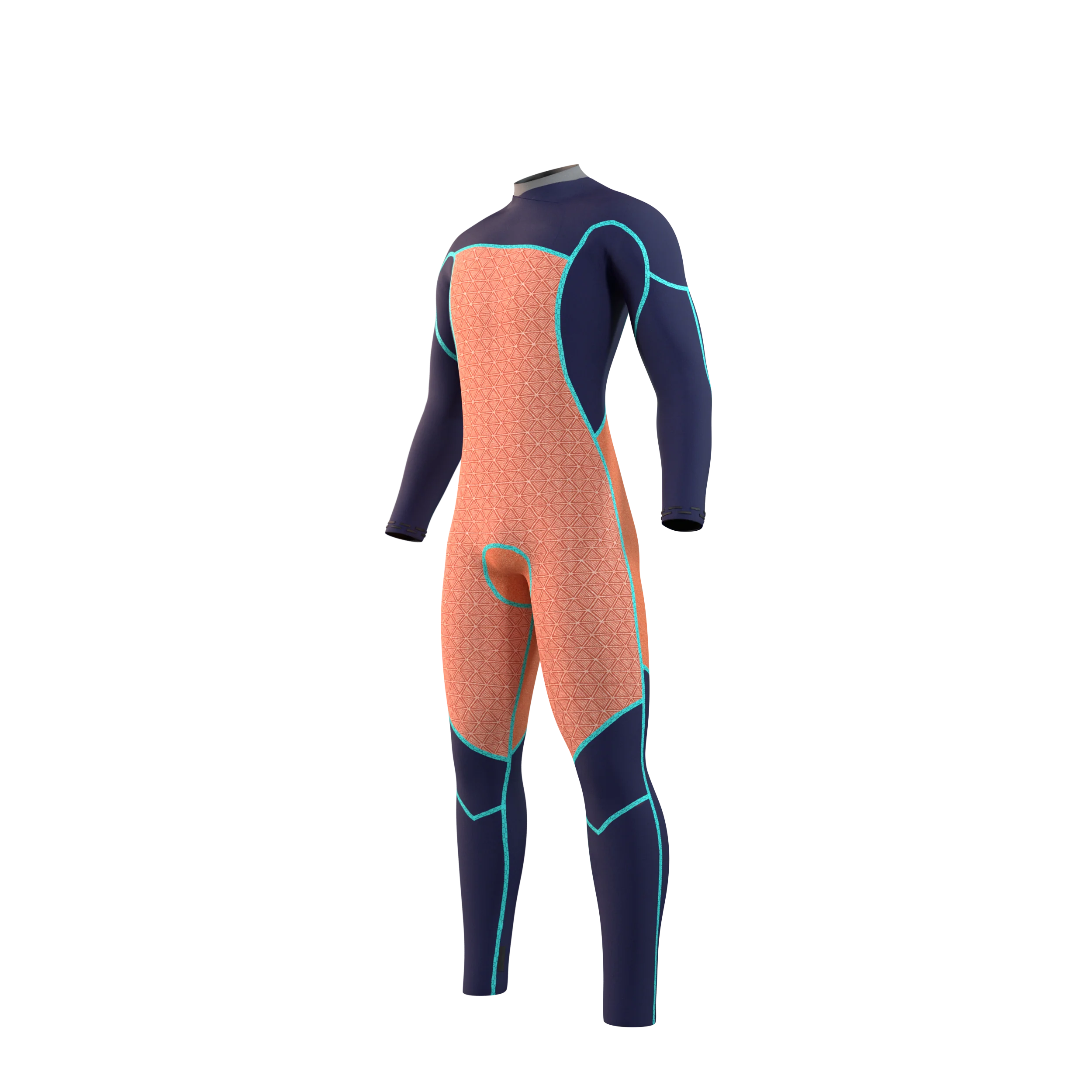 2023 Mystic Majestic 4/3 Front Zip Full Suit - Image 3