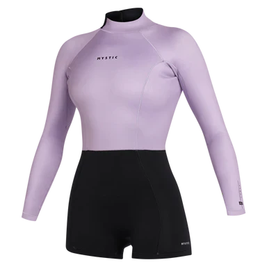 Mystic Womens Lunar 2/2mm Back Zip L/S Spring Suit - Image 4