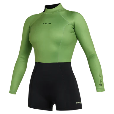 Mystic Womens Lunar 2/2mm Back Zip L/S Spring Suit - Image 5