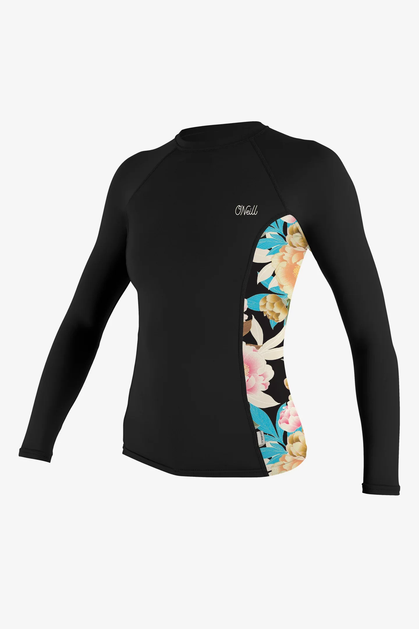 O'Neill Womens Side Print LS Rash Guard